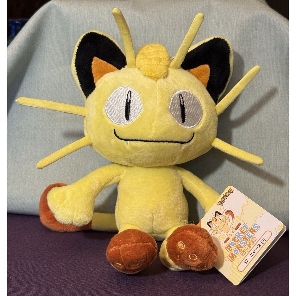 Meowth original Pokémon Allstar Collection Pocket Monsters Plush new With Tag